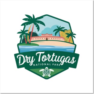 Dry Tortugas National Park Emblem Posters and Art